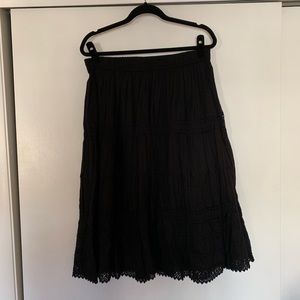 Black Lane Bryant Skirt (size 14/16)